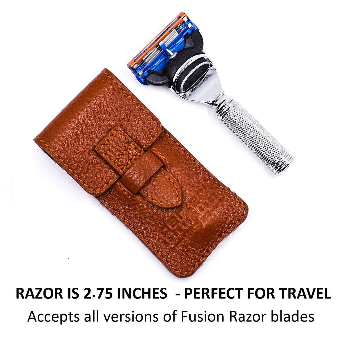 Parker Travel Fusion Razor gift-ready box suits premium travel grooming gifts