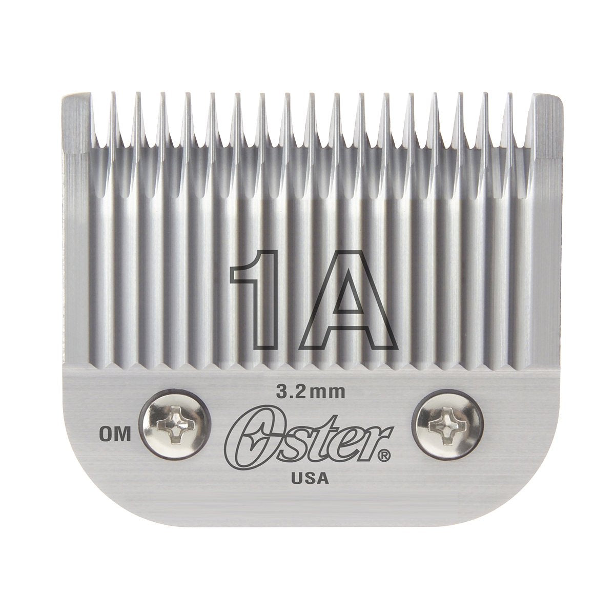 Parlux Oster replacement blade 1A close-up for precise clipping on Classic 76 models