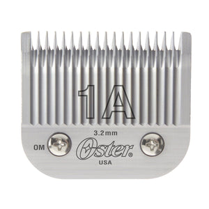 Parlux Oster replacement blade 1A close-up for precise clipping on Classic 76 models