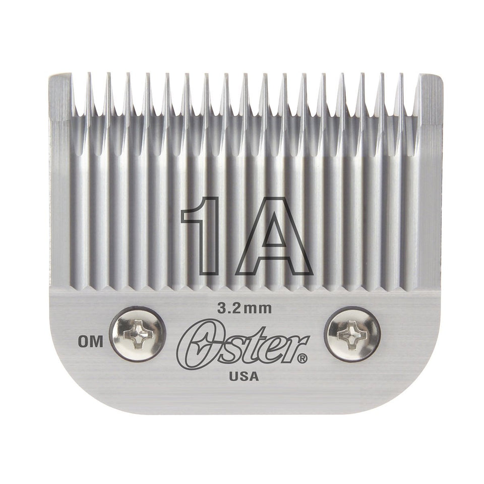 Parlux Oster replacement blade 1A close-up for precise clipping on Classic 76 models