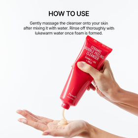 Parnell AHA Omija Bubble Cleanser suitable for all skin types, including oily and combination.