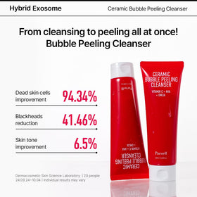 Parnell AHA Omija Bubble Cleanser targets pores for clearer-looking skin.