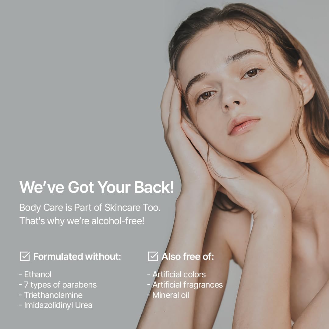 Parnell Cicamanu K-beauty essential for body skin radiance.
