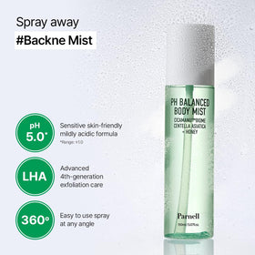 Parnell Cicamanu post-shower soothing on skin for balanced hydration.