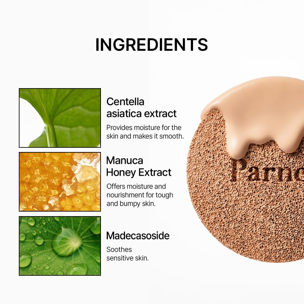 Parnell Cicamanu Serum Cushion compact open enables portable on-the-go use.