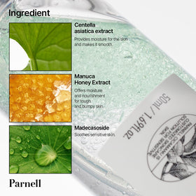 Parnell Cicamanu Serum Mist green essence layer nourishes the skin
