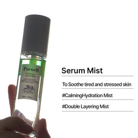 Parnell Cicamanu Serum Mist LHA exfoliation for smoother texture