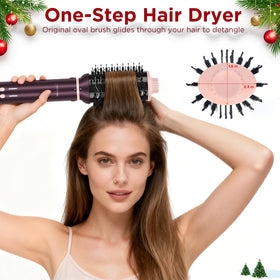 PARWIN PRO BEAUTY MaxAIR 2.0 massage brush offers gentle scalp care during styling.