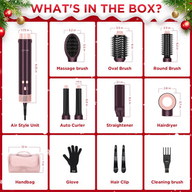PARWIN PRO BEAUTY MaxAIR 2.0 storage bag keeps the set organized on the go.