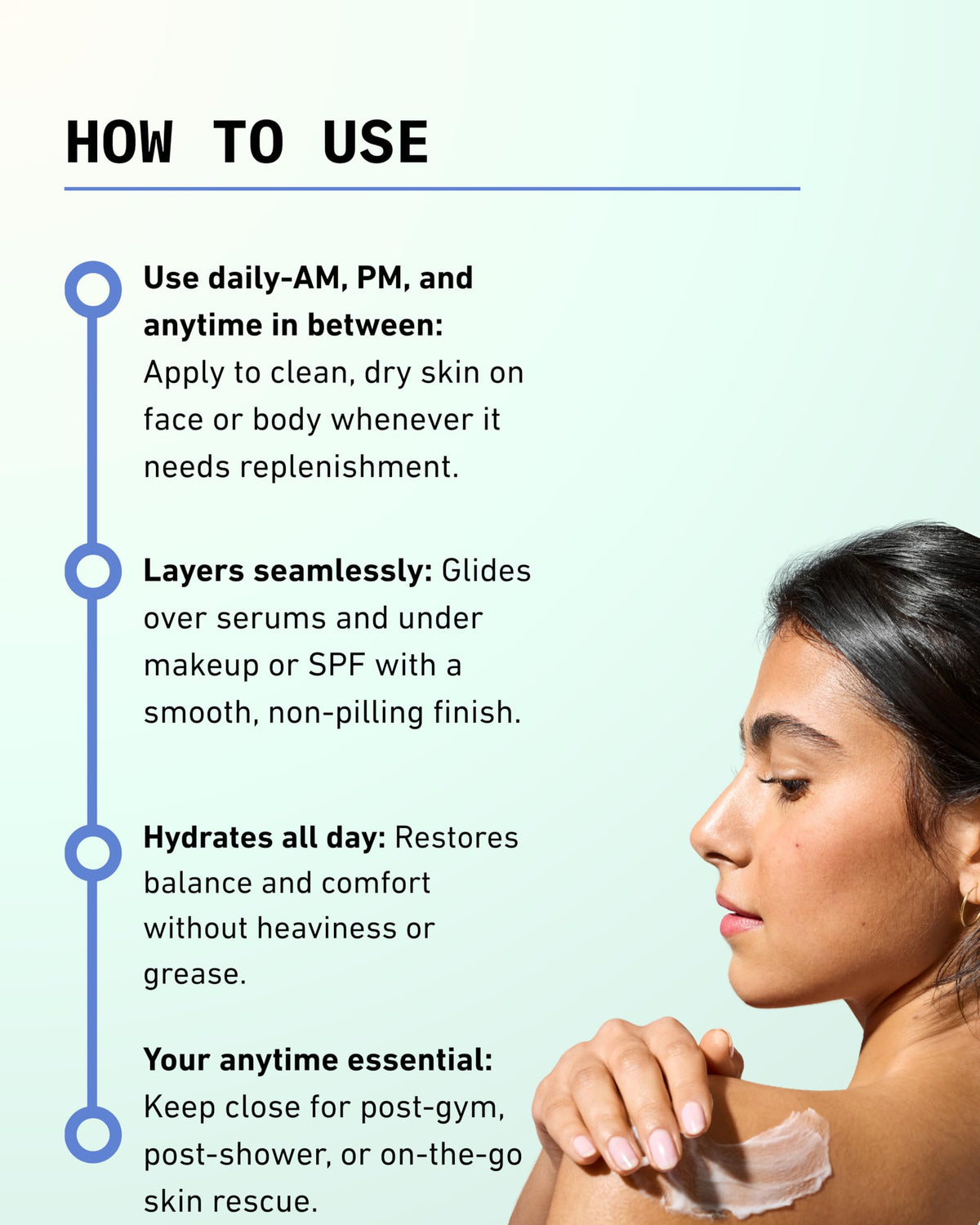 Aloe Vera infusion in Pash Skin Protection offers soothing moisture on contact.