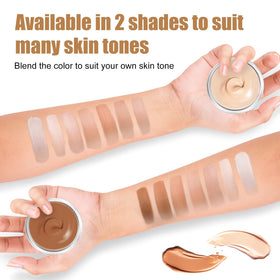 Pasobass full-coverage concealer; high pigment for tattoos and blemishes.