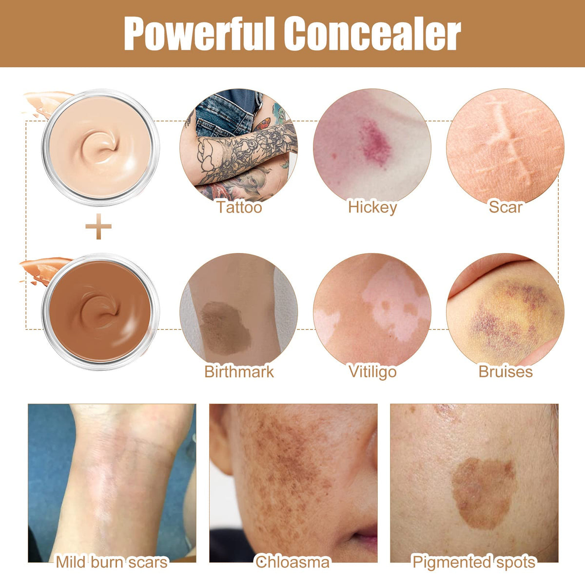 Pasobass skin-friendly formula; hypoallergenic and comfortable for all-day wear.
