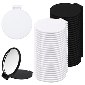 Pasonly 50-pack compact mirrors bulk for daily use and gifting.