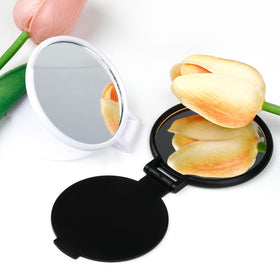 Pasonly mirror folding cover acts as a hands-free stand during routines.