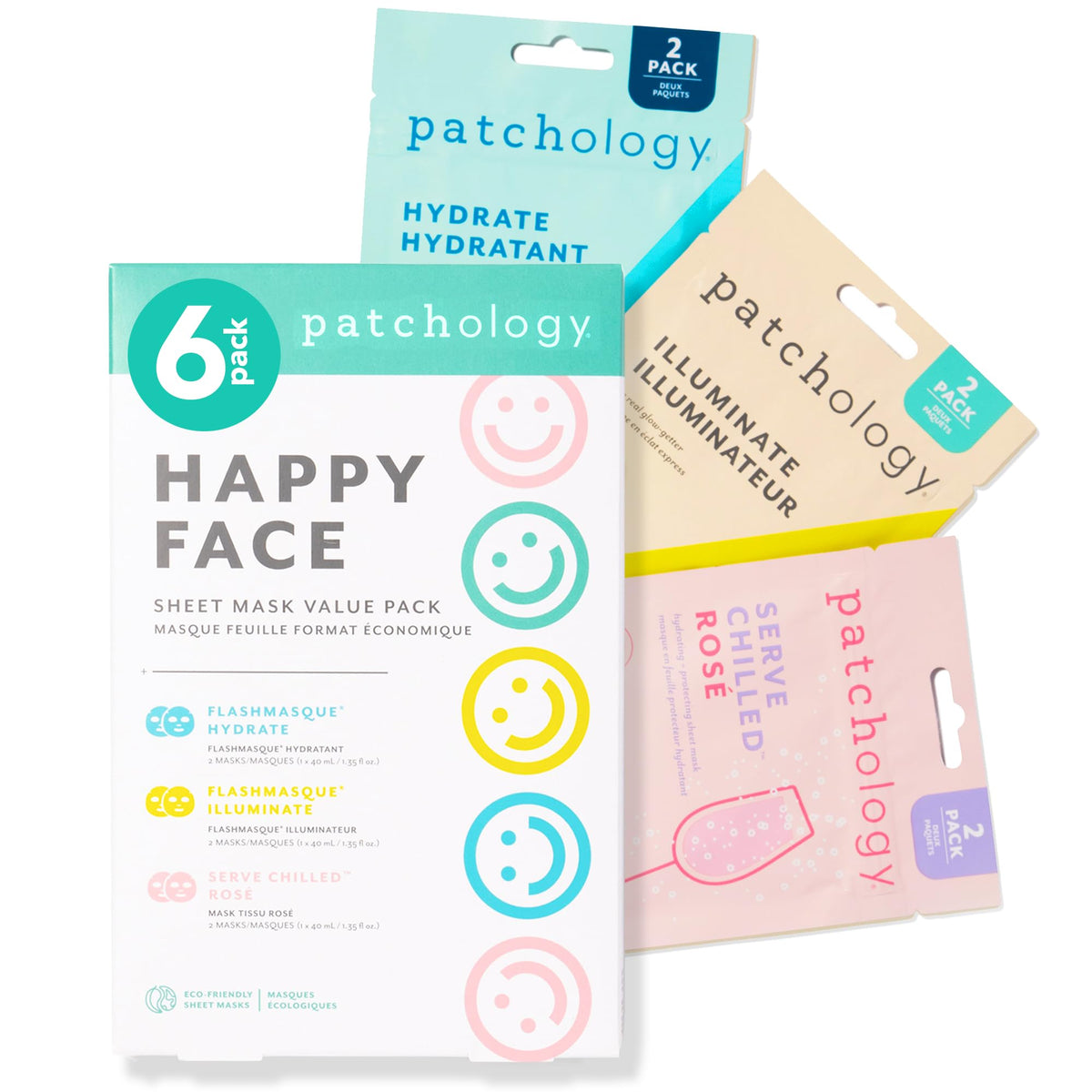 Patchology brightening mask with vitamin C for radiant skin