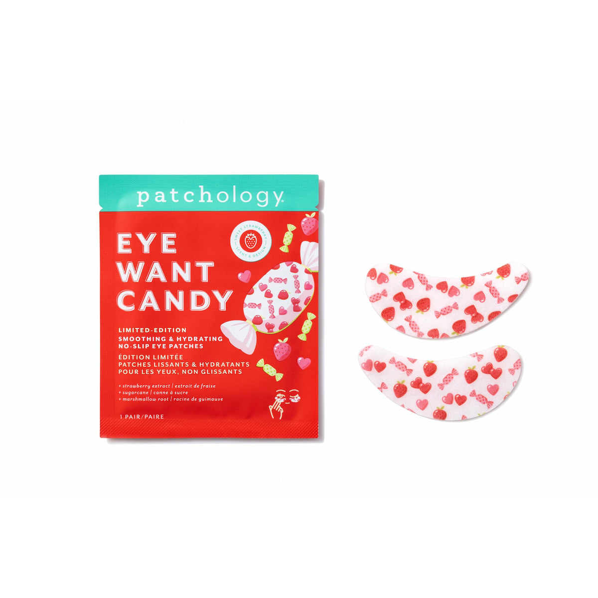 Patchology Eye Want Candy application in use, easy 10–20 minute self-care ritual