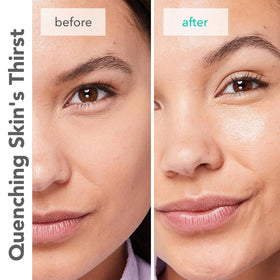 Patchology skin after use looks smoother with a gentle glow