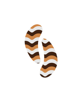 Patchology Sprinkles Eye Want S’more patches worn under-eye area.