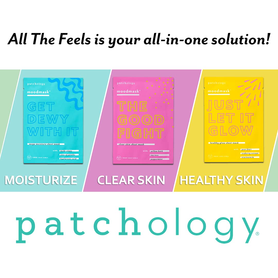 Patchology The Good Fight moodmask with tea tree for clearer-looking skin