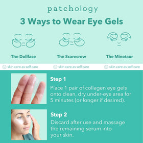 Patchology under-eye patches offer quick self-care for a depuffed, awake look.