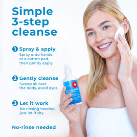 PatchRx spray in gym bag for post-workout skin refresh