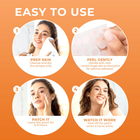 PatchRx vegan and cruelty-free patch suitable for sensitive skin.