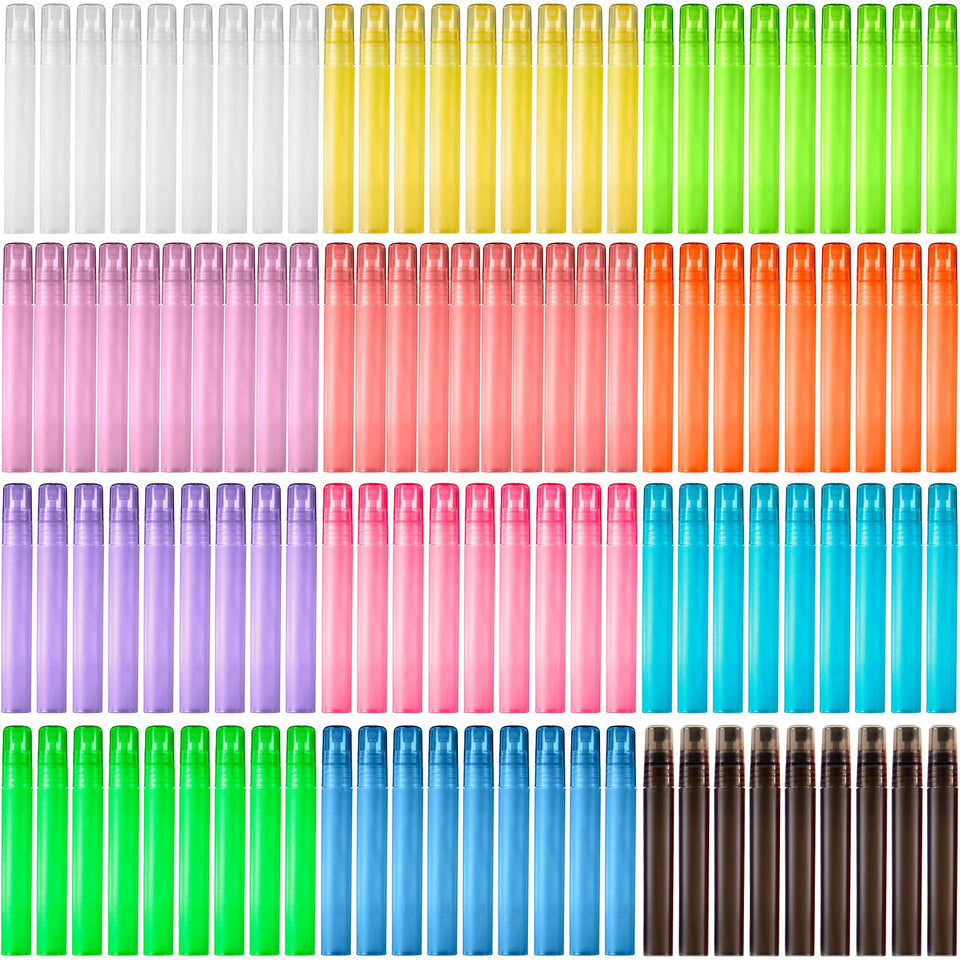 Patelai 108-piece 10ml spray bottle set shown in packshot for travel and gifting