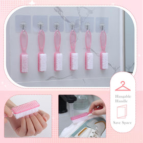 Patelai 30 piece nail scrubber brush set for family use.