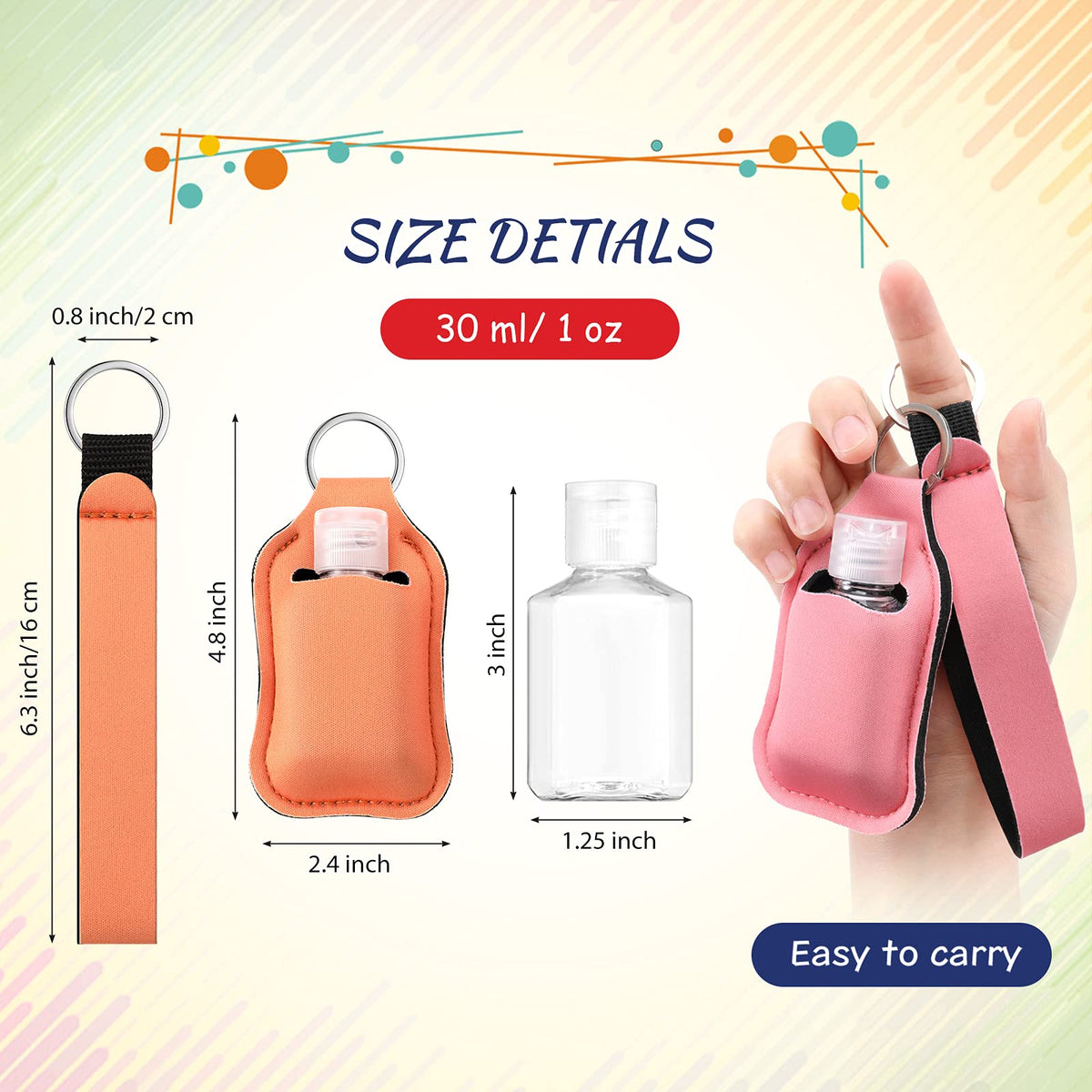Patelai 30 ml empty bottle with flip cap for mess-free refills.