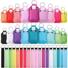 Patelai 54-piece travel bottle set with keychain for easy everyday carry.