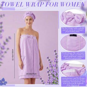 Patelai adjustable closure bathrobe provides cozy comfort for home spa moments