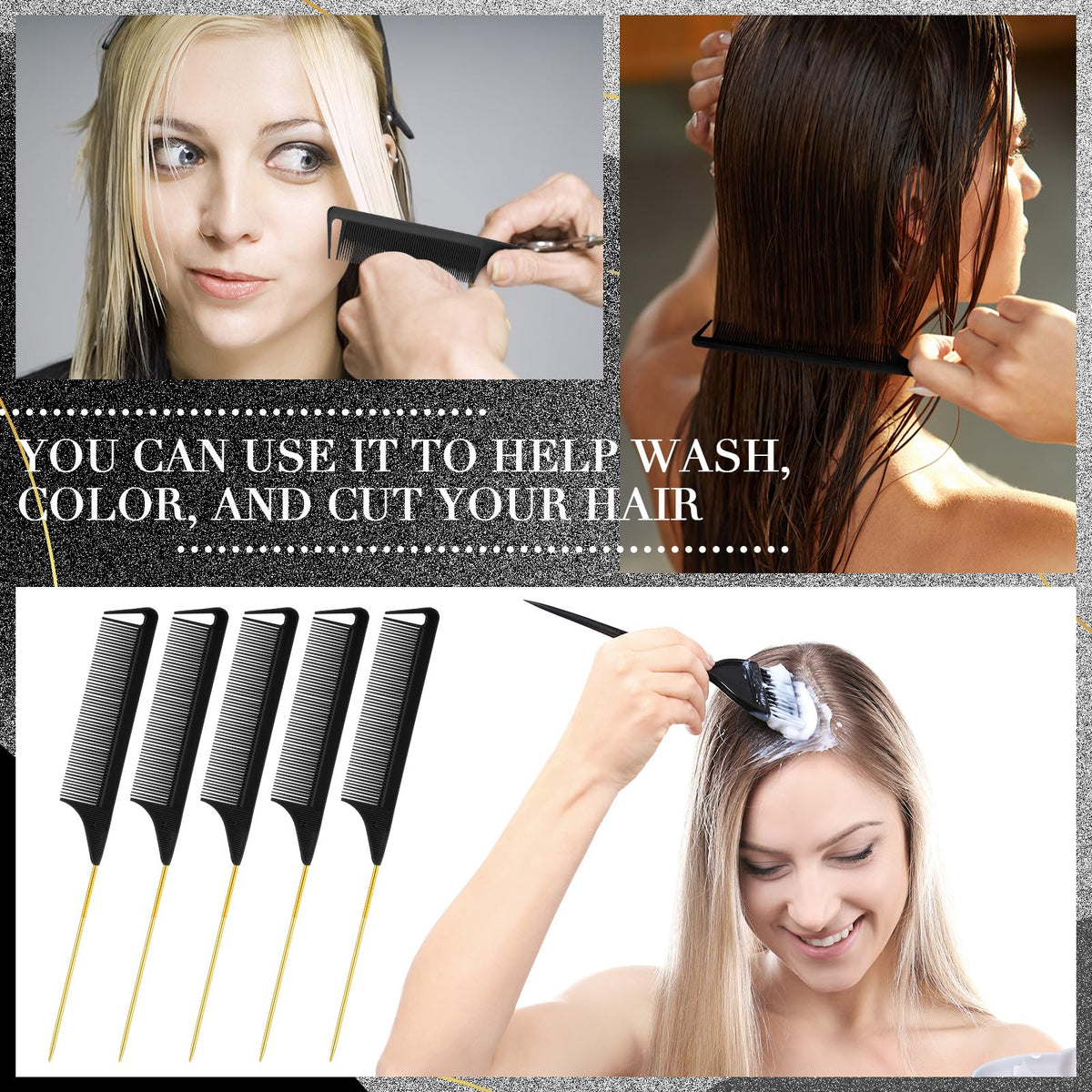 Patelai anti-static design reduces frizz during styling sessions.