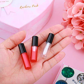 Patelai DIY lip gloss tube see-through body for easy color matching