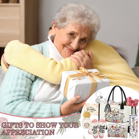 Patelai grandma gift set cozy socks for unwinding at home