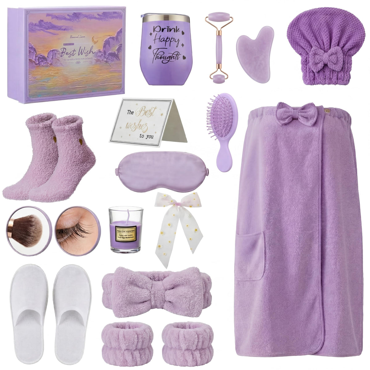 Patelai spa gift set gift box signals a complete self-care collection for gifting