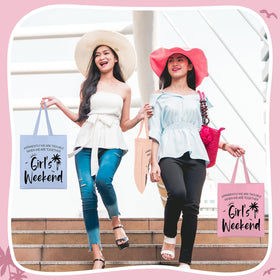 Paterr tote bag for travel organization and everyday outings