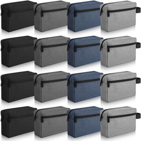 Paterr travel toiletry bag water resistant, ideal for secure packing on trips
