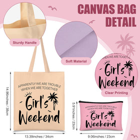 Paterr weekend tote bag with palm tree print, ideal for carry-on essentials