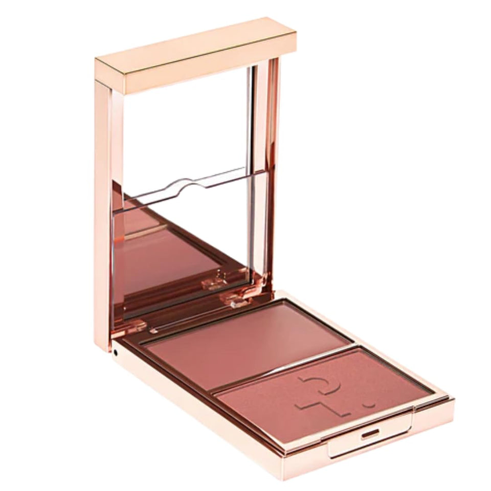 Patrick Ta She's Seductive cream blush with powder compact for radiant, blendable flush.