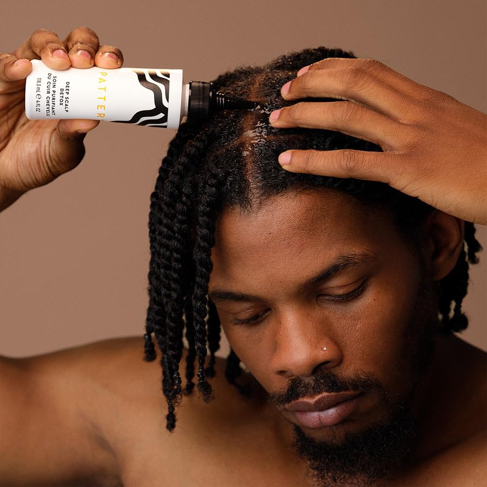 PATTERN Deep Scalp Detox used as a prewash cleanse