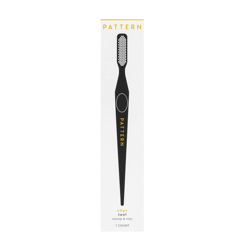 PATTERN Edge Tool for baby hair styling, smooths edges with vegan bristles.