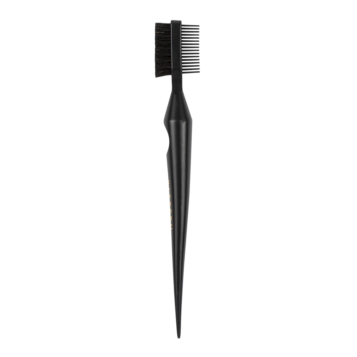 PATTERN Edge Tool uses vegan bristles for gentle grooming and control.