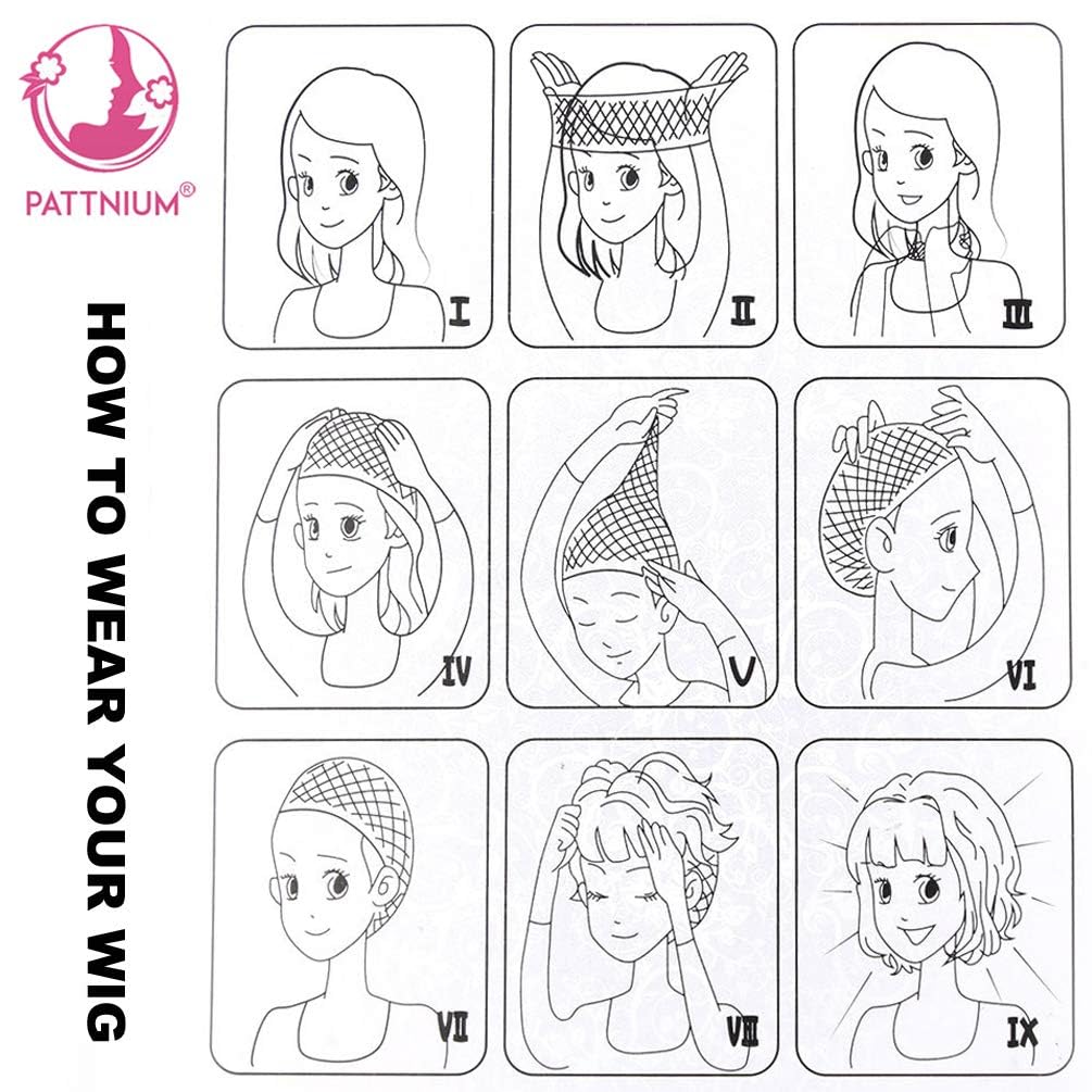 PATTNIUM lightweight 200 g wig suitable for all-day wear