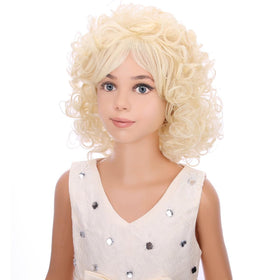 PATTNIUM kids wig with adjustable cap for secure, comfortable wear