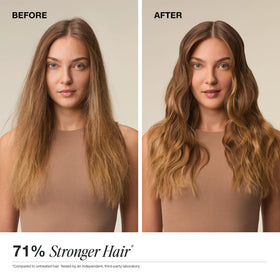 Paul Mitchell 15-In-1 Mask after treatment reveals detangled, soft hair.