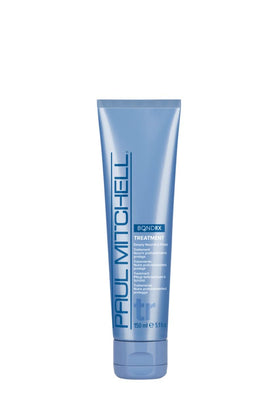 Paul Mitchell Bond RX Treatment jar for deep conditioning of damaged hair.