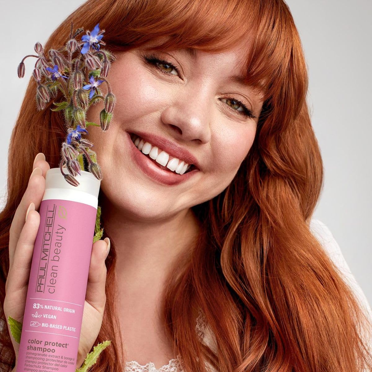 Fragrance swirl hints at fruity floral notes and vanilla undertones.