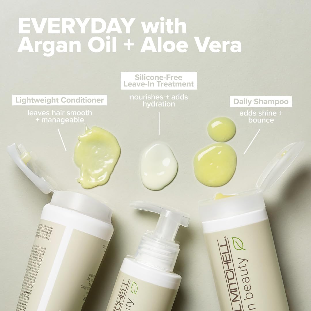 Paul Mitchell Clean Beauty Everyday Conditioner texture swatch reveals rich, creamy formula