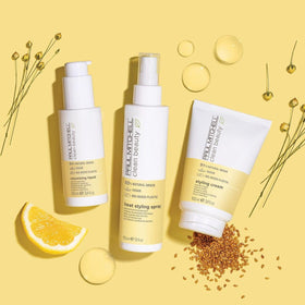 Subtle apple fragrance accompanies the Clean Beauty spray.