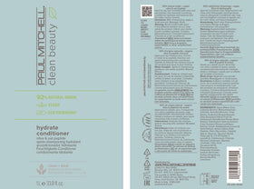 Fragrance of Paul Mitchell Clean Beauty Hydrate Conditioner evokes floral-earth notes.
